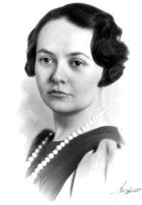 Gilberte Côté-Mercier as a young girl Gilberte Côté-Mercier as a young girl