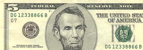 Federal reserve note Federal reserve note