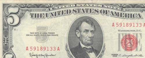 United States note United States note