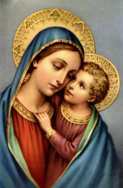 Mary and Jesus