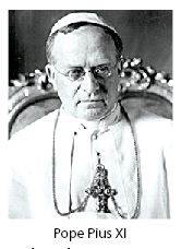 Pope PIus XI