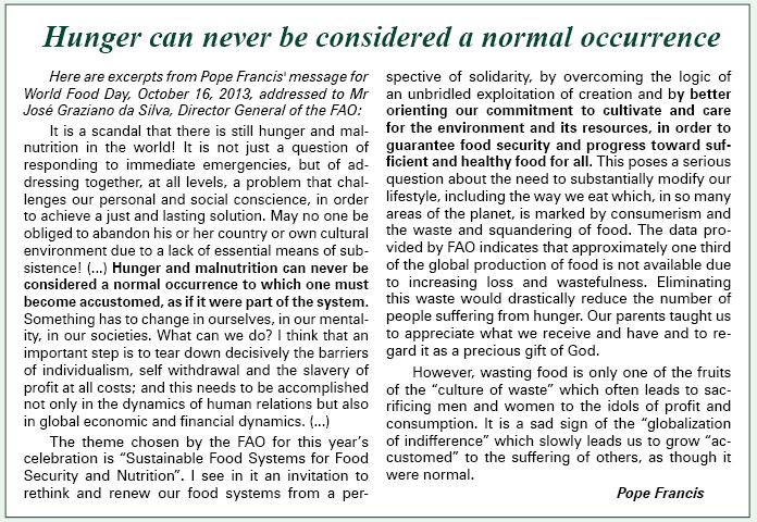 Hunger is not a normal occurence Hunger is not a normal occurence