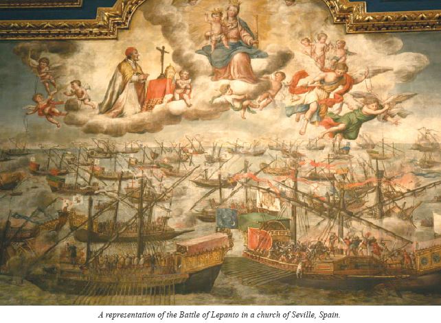 The battle of Lepanto The battle of Lepanto