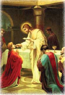 Jesus gives Communion