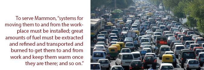 To serve mammon To serve mammon