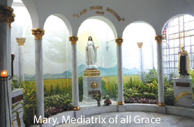 Mary mediatrix of all grace Mary mediatrix of all grace