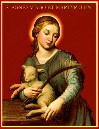 Saint Agnes, Virgin and Martyr
