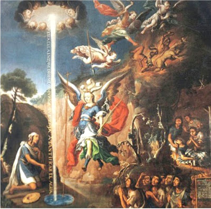 Apparition of St. Michael the Archangel to Diego Lázaro Apparition of St. Michael the Archangel to Diego Lázaro