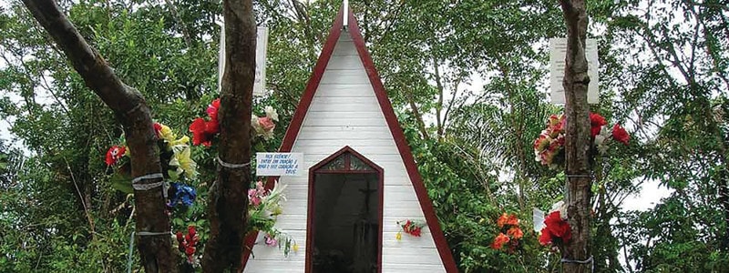 The original chapel at Itapiranga The original chapel at Itapiranga