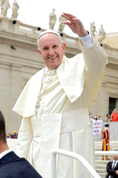 Pope Francis on May 18, 2017 Pope Francis on May 18, 2017