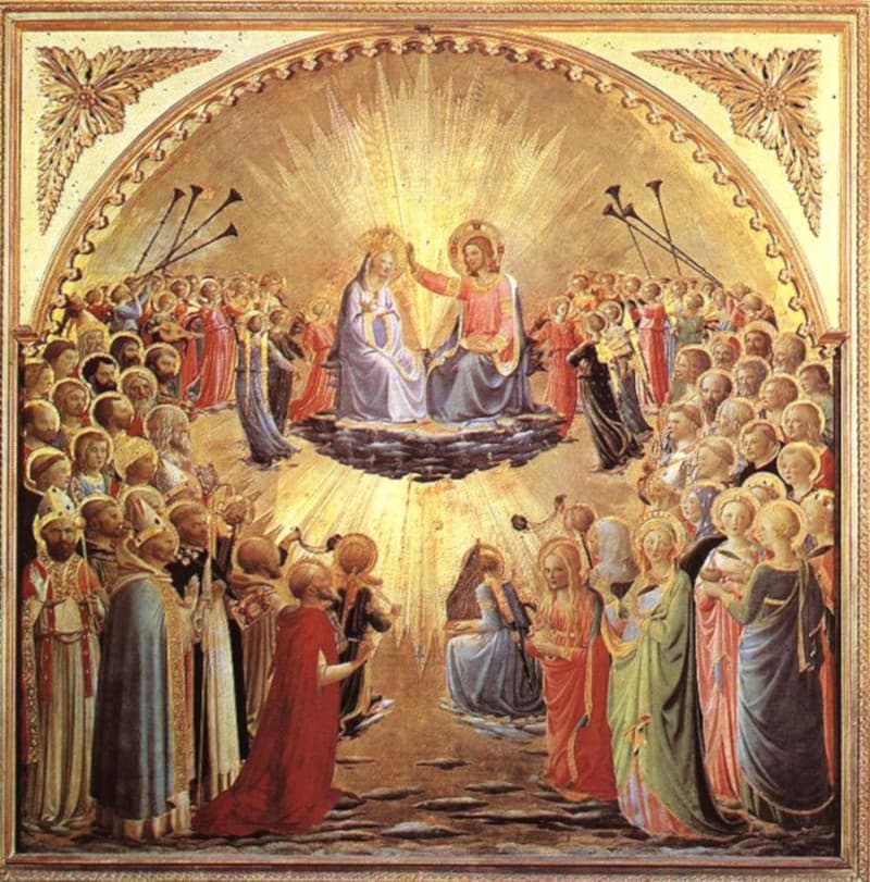 Coronation of the Virgin by Fra Angelico Coronation of the Virgin by Fra Angelico