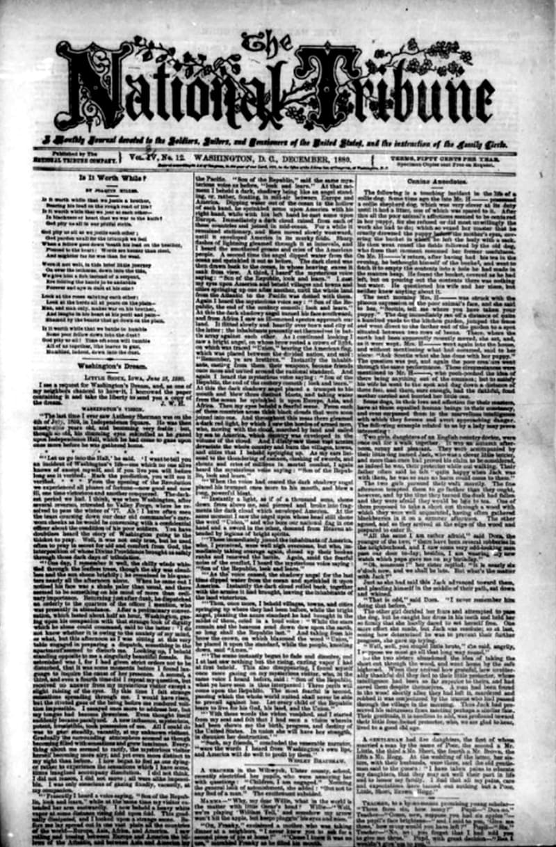 The National Tribune, 1880