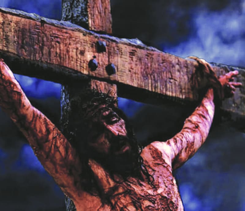 Way of the cross - eleventh station