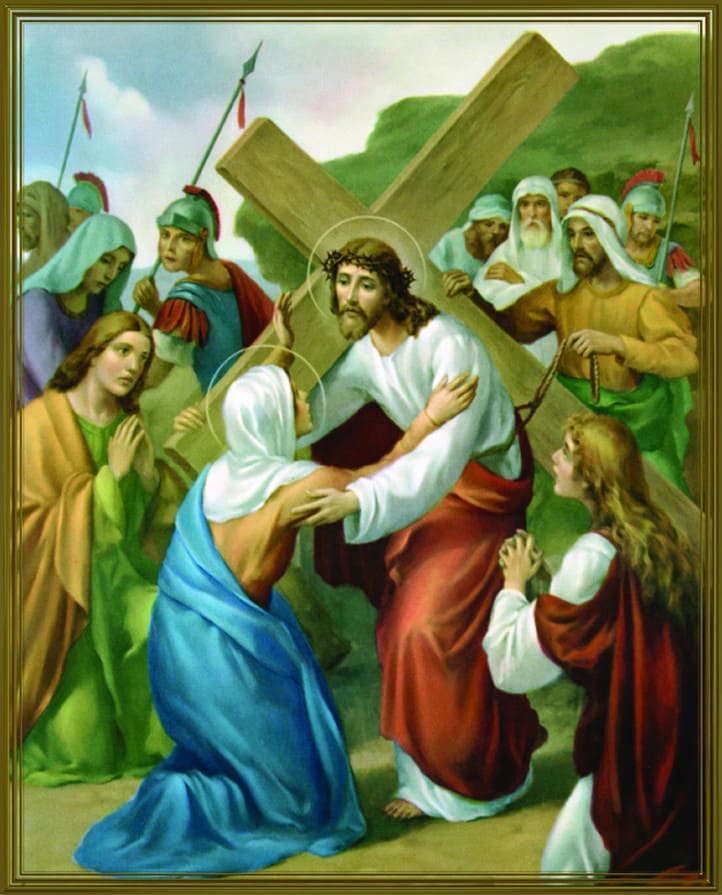 Way of the cross - fourth station