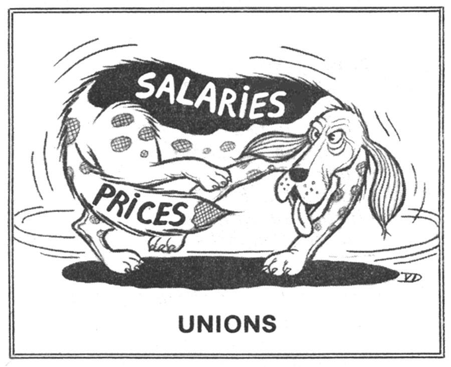 Increasing salaries increase prices