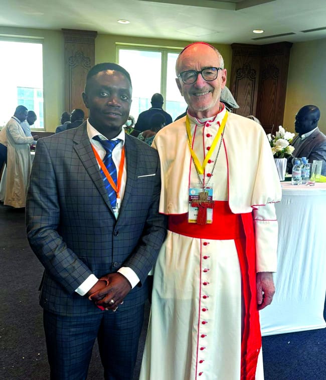 The representative of MICHAEL among the African bishops