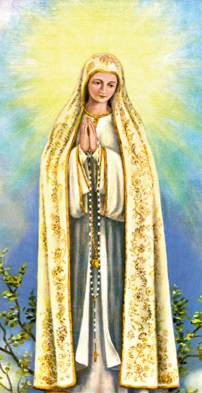 “The Rosary is the weapon which you must make use of”